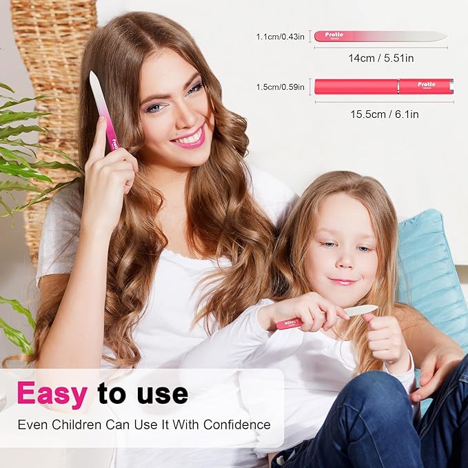 Glass Nail Files for Natural