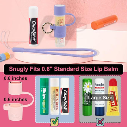 Desing Wish Silicone Lip Balm Holder Lanyard