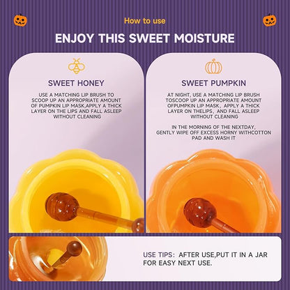 Pumpkin Honey Lip Mask Day Overnight Moisturizing