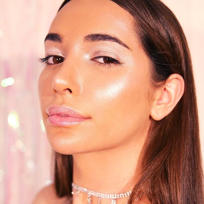 Diamond Bounce Highlighter in Frosted, Ultra-fine Gel-powder Highlighter Iridescent Highlight