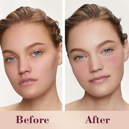 Cilrofelr Dewy Liquid Blush, Soft Cream Liquid Blush Soft Rose)