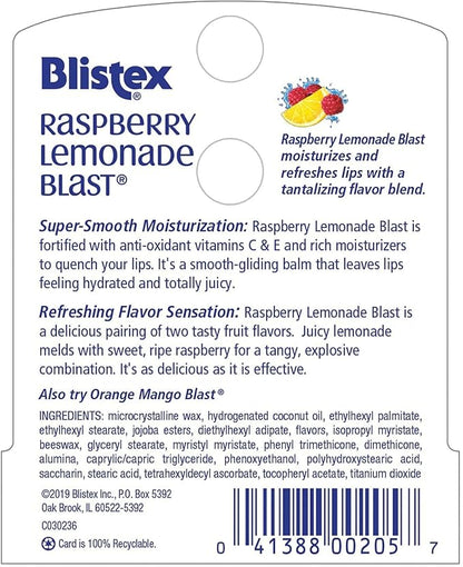 Blistex Raspberry Lemonade Blast Lip Protectant,