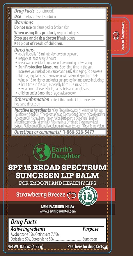 SPF Lip Balm 4-Pack by Earth's