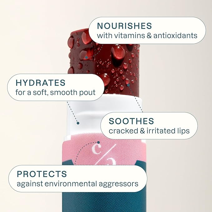 Cliganic Tinted Lip Balm - Non-GMO,