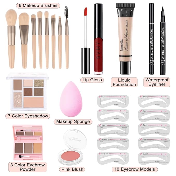 Makeup Kit for Teens Girls, Makeup Present Set