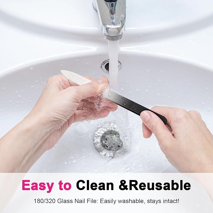 Glass Nail Files for Natural