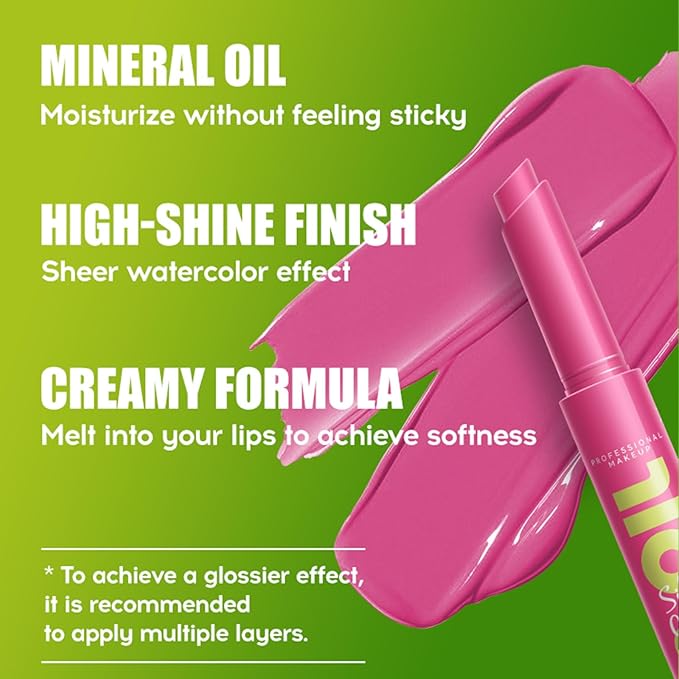 Brown Lip Gloss Stick Moisturizing Lip Makeup Lip Plumper Gloss Lightweight Buildable Vegan Lipbalm Plumping Lipgloss For Women Girls Long-Lasting Dry Lip Care, 04#