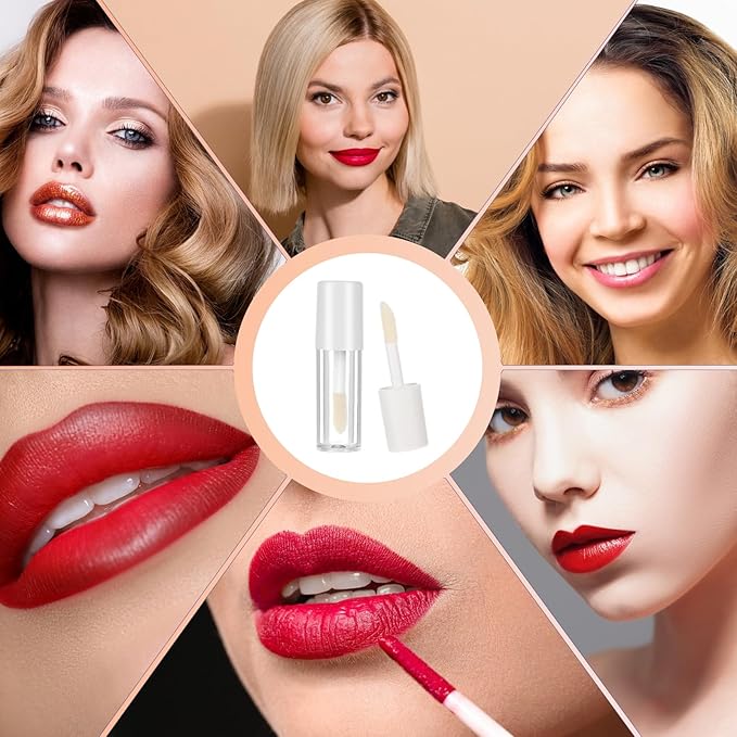 Empty Lip Gloss Tubes, 10 PCS 1. Mini Lip 2ml