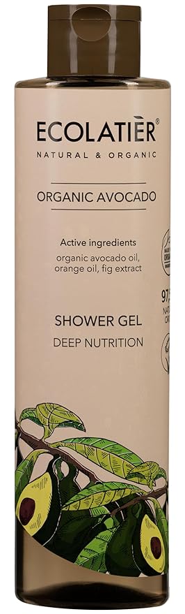 Ecolatier Avocado Body Wash with 97.5%