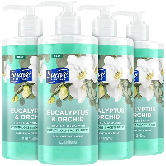 Suave Hand Soap, Eucalyptus & Orchid