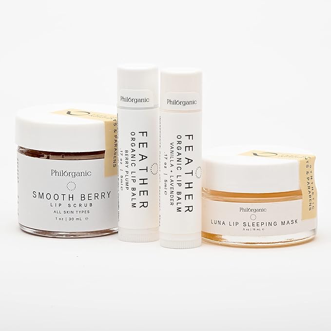 Philorganic Sustainable Lip Care Kit- 4 Small