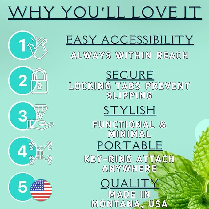 Keychain Holder EOS Lip Balm Stick