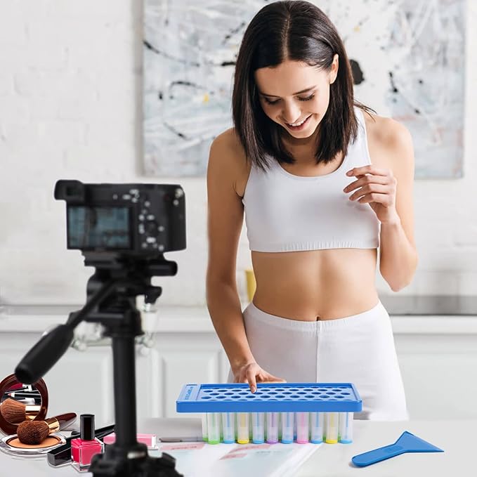 RONRONS Lip Balm Crafting Kit, Professional Blue