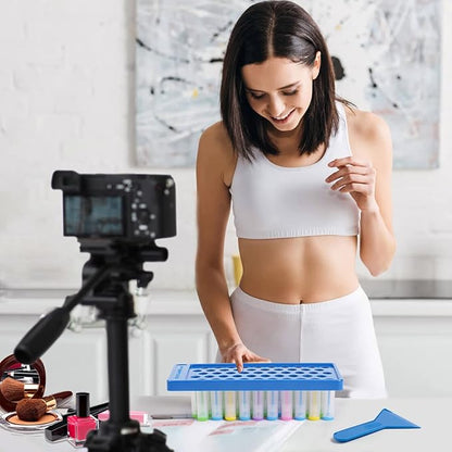 RONRONS Lip Balm Crafting Kit, Professional Blue