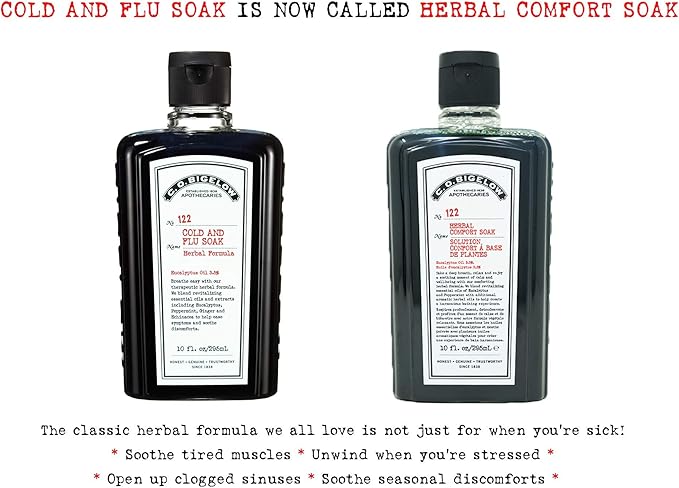 C.O. Bigelow Herbal Comfort Soak (Cold 122, 10 10 fl