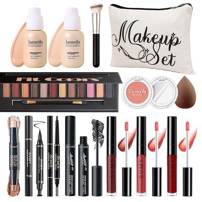 Makeup Kit for Girls Teens, Travel Makeup Kit,