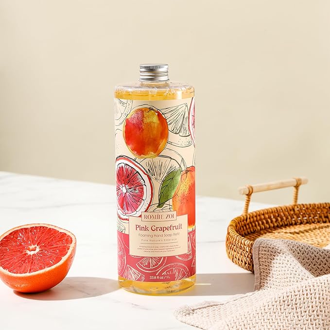 Foaming Hand Soap Refill, Pink Grapefruit,