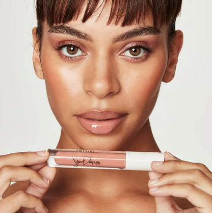 Jillian Dempsey Lip Gloss: Enhance, Hydraten & Smooth Lips with Firming & Plumping Benefits, Vegan, 4ml | Plush Nude