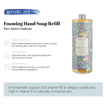 Foaming Hand Soap Refill, Golden Pear,