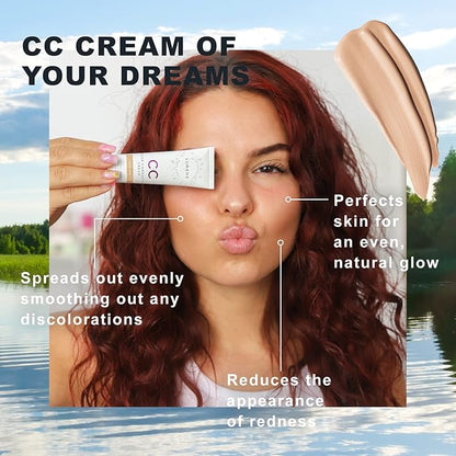 Lumene Color Correcting CC Cream - Lightweight Foundation 1 fl oz