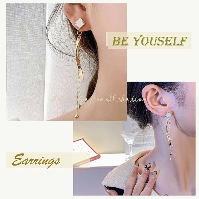 Boho Long Tassel Drop Dangle Earrings