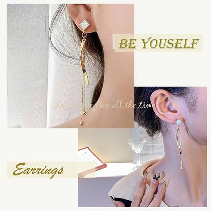 Boho Long Tassel Drop Dangle Earrings