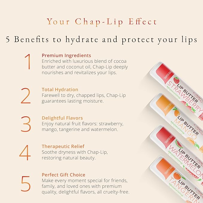 CHAP-LIP Original Lip Balm Hydrating Bulk Gift