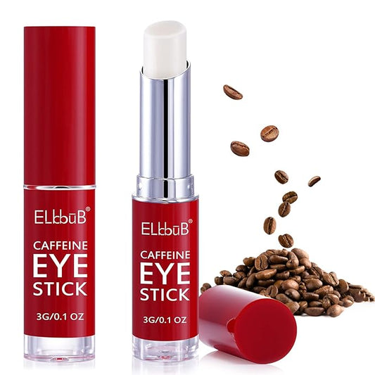 Eye Stick - Anti Wrinkle Eye Cream for Puffy Eyes, Dark Circles, Eye Bags, Crows Feet, Wrinkles,Reduces Wrinkles Saggy Skin Puffy Eyes (Caffeine 2Pack)