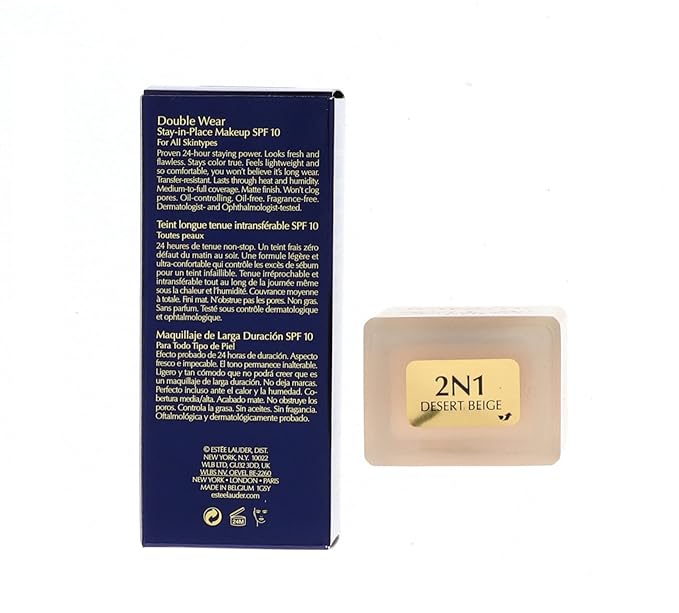 Estée Lauder Double Wear Stay-in-Place 24-Hour Long-Wear Matte Desert Beige 1.0 oz