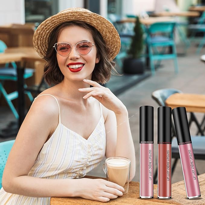 12 Color Cream Lip Gloss, 12 Colors Cream Gloss,