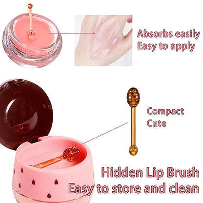 3 PCS Bee Lip Balm Honey Wrinkle