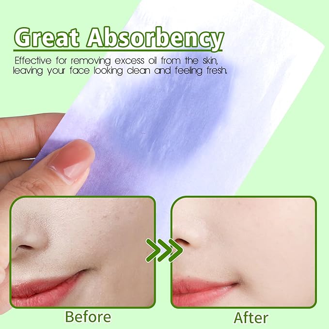 Blotting Paper, HNYYZL Oil Absorbing Sheets for Oily