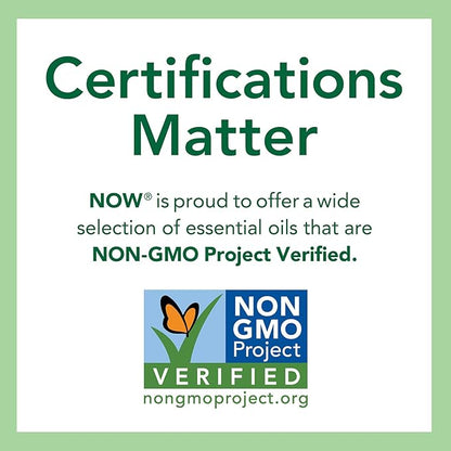 NOW Essential Oils, Eucalyptus Oil, Clarifying Aromatherapy Scent, Steam Distilled, 100% Pure, Vegan, Child Resistant Cap, 2-Ounce