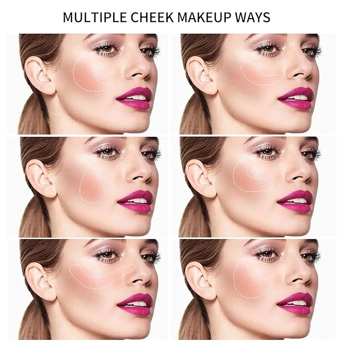 Boobeen Powder Blush Matte Blush, Highly Pigmented Beauty