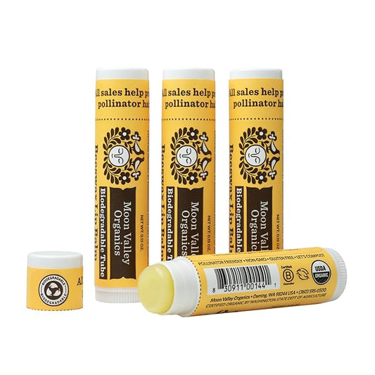 Moon Valley Organics Beeswax Lip Balm Cuticles