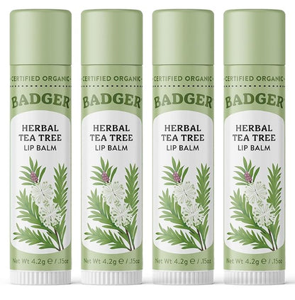 Badger - Herbal Lip Balm, Tea