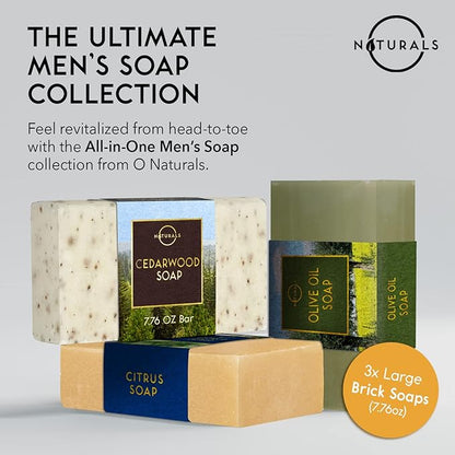 O Naturals Bar Soap for Men