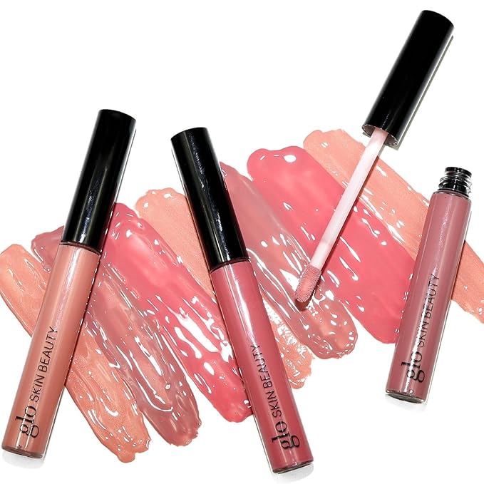 Glo Skin Beauty Lip Gloss (Plumberry) - Longwearing, High-Shine and Non-Sticky Finish, Add Color and Shine with Lip Nourishing Ingredients