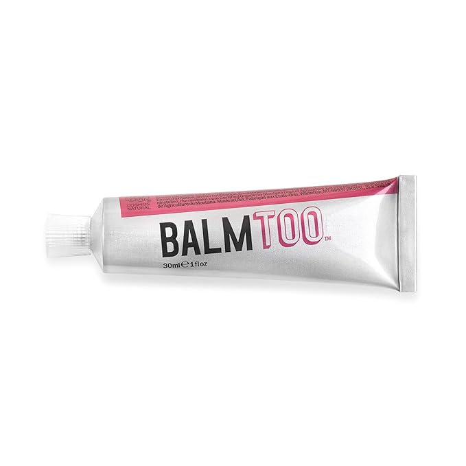 Hurraw! Balmtoo Squeezable Balm, Lavender Rose: