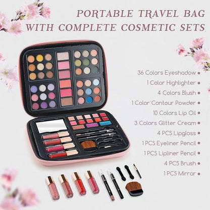 Color Nymph Makeup for Teens with Reusable Pink