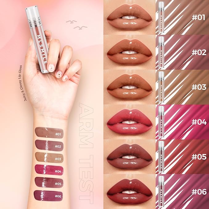 Lip Plumping Gloss, Juicy & Glossy Lip Gloss Plumping