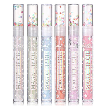 Mirror Water Lip Gloss Moisturizing Waterproof Lip Tint Smooth Long-Lasting Wear Non-Stick Cup Not Fade Beauty Lip Oil Lip Glaze Liquid Shine Glossy for Nourished, Fuller-Looking (06# Pink)