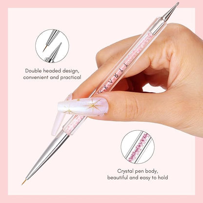 Makartt double-ended nail art brushes