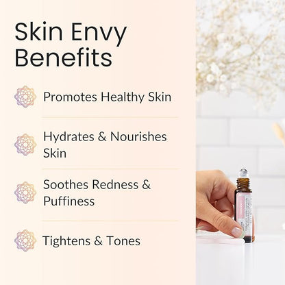 Vitality Extracts Skin Envy - Face Moisturizer Serum, Coconut Oil, Collagen, Vitamin E, Vegan, Frankincense Essential Care, Sandalwood Soothing, Clarifying, Skin Health