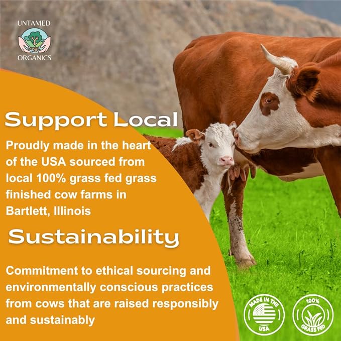 Untamed Organics Just Tallow 100% Grass-Fed