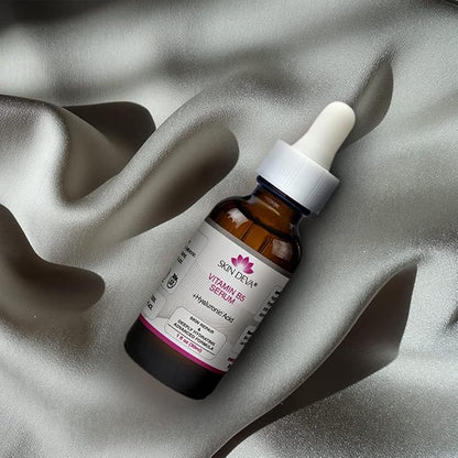 SKIN DEVA Vitamin B5 + Hyaluronic Acid Serum For Face Skin Serum Packed with B5 Relieves Perfect Vitamin Serum