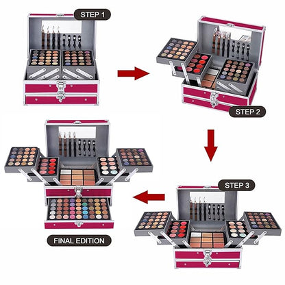 132 Color All In One Makeup Kit,Professional Makeup