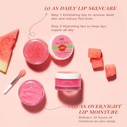 Lip Mask Set, Lip Scrub & Hydrating