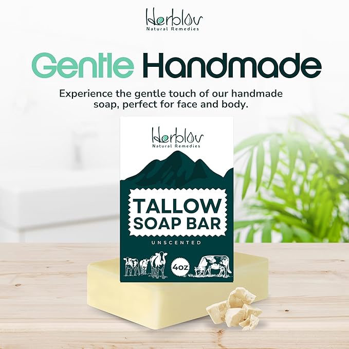 Beef Tallow Soap Bar – All