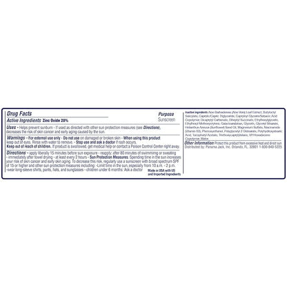 Panama Jack Sport Zinc SPF 30 Broad Spectrum Sunscreen Lotion, Water Resistant (Pack of 12)